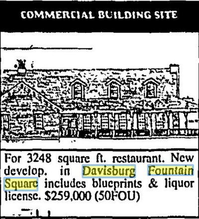 Fountain Square - May 2001 Ad On Homes